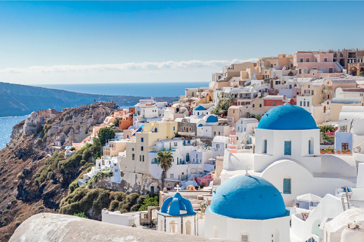 exemple de cool-roofing en grèce