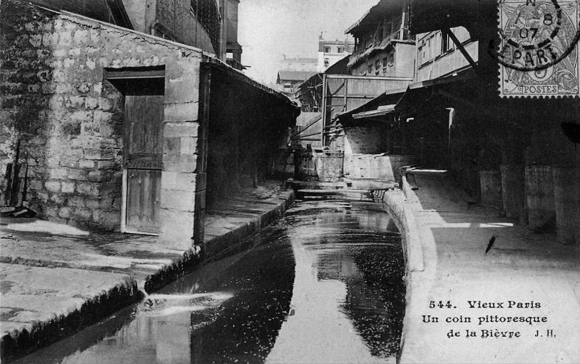 Ici coulait une rivière....la Bièvre