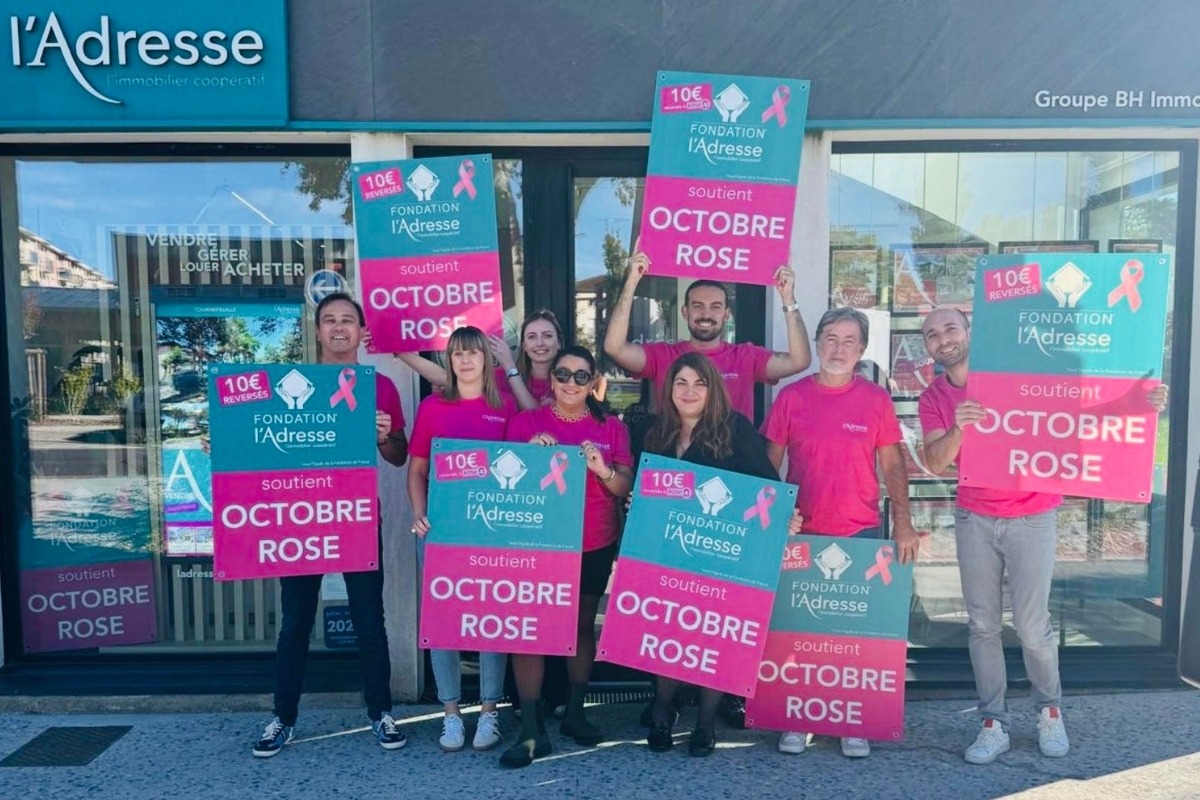 Record pour l'opération Octobre Rose de la Fondation l'Adresse : plus de 102 000 euros de dons récoltés en un mois